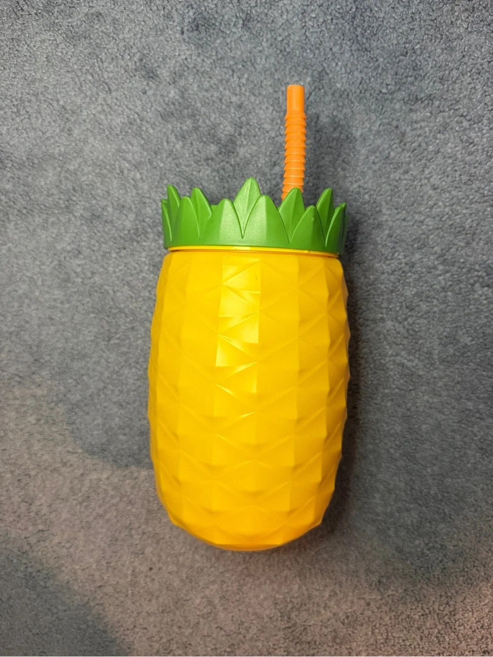 Summer Pineapple Tumbler Cup with Straw